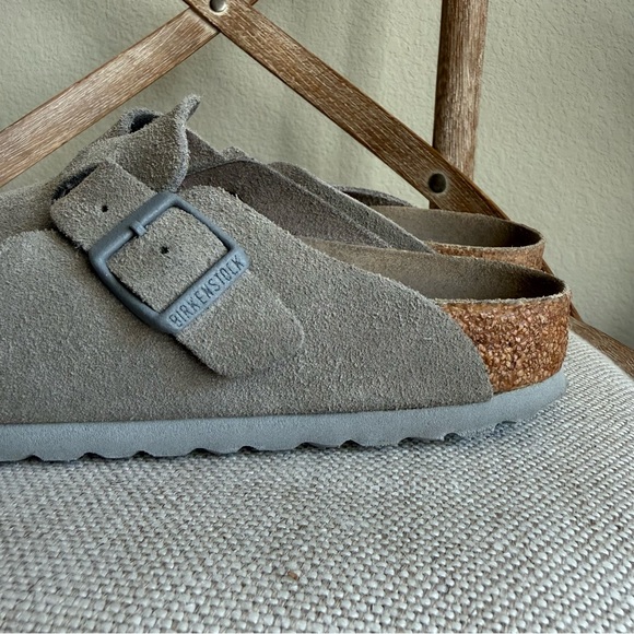 Birkenstock Boston Soft Footbed Clogs stone coin - Picture 4 of 8